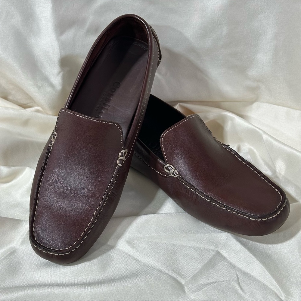 ColeHann County women’s brown leather driving moccasin size 81/2 B